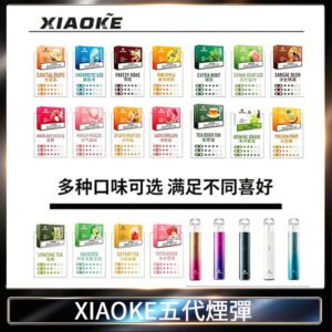 XIAOKE梟客煙彈五代電子菸彈3顆入適配五代主機